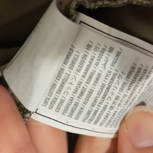 Army Green Hollister Utility Jacket - Picture 4 of 6